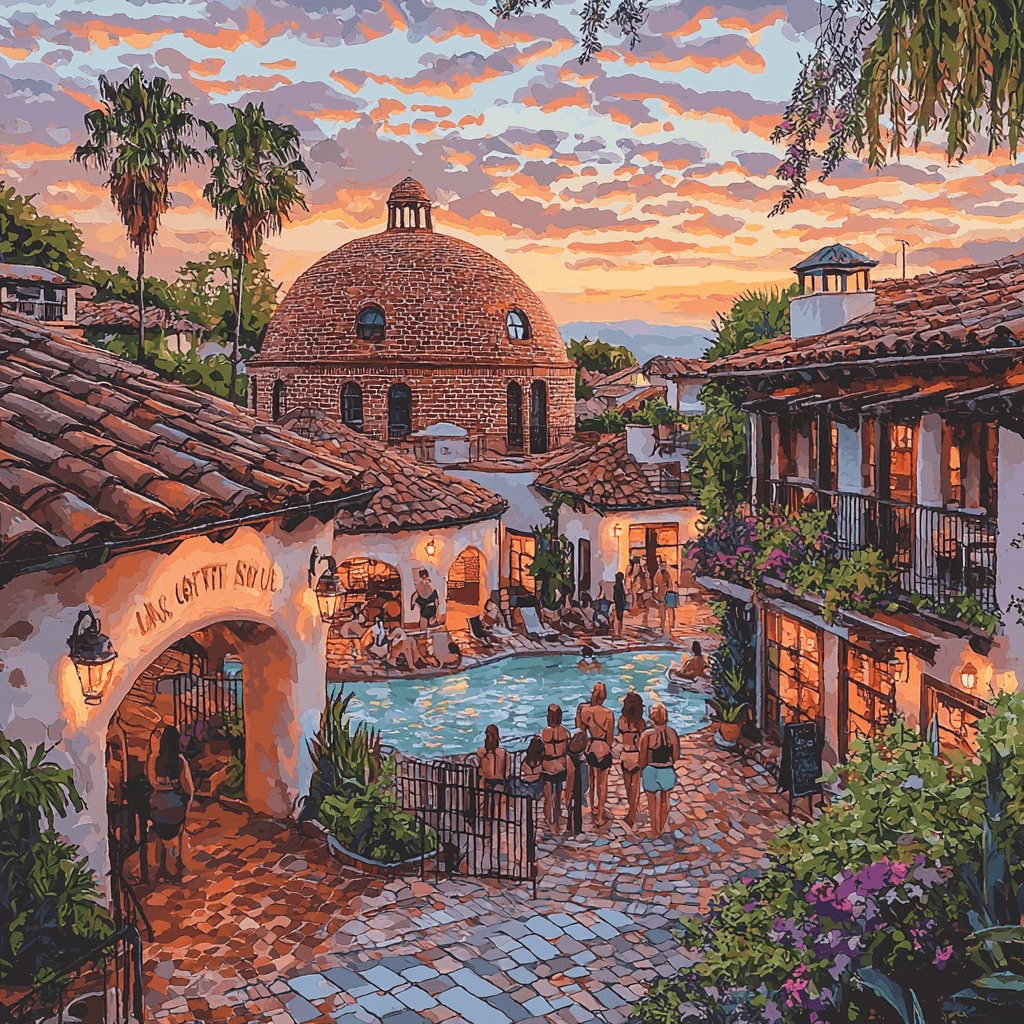 Tbilisi Sulphur Baths Numbered Painting Kits