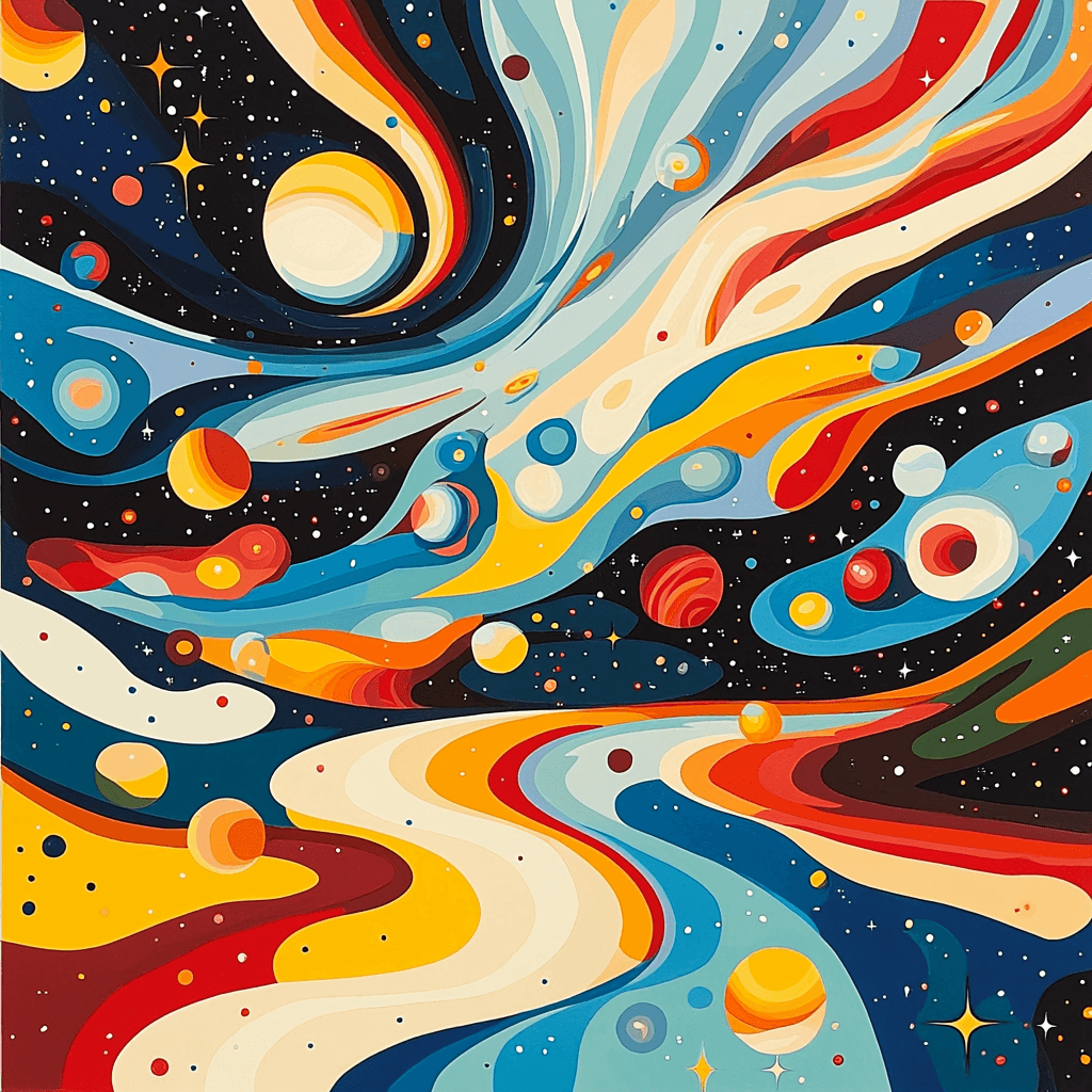 Paul Klee Inspired The Playful Cosmos Paint By Color