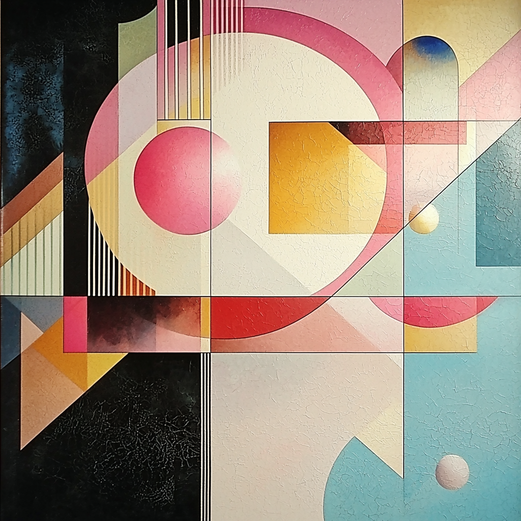 Kazimir Malevich Inspired Visionary Geometries Numbered Painting Kits