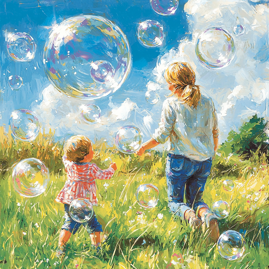 Bubbles And Laughter Paint By Numbers Kits