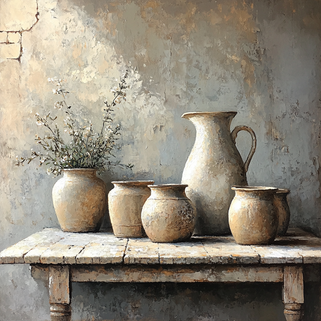 Diego Velázquez Inspired Earthenware At Dusk Paint by numbers kits