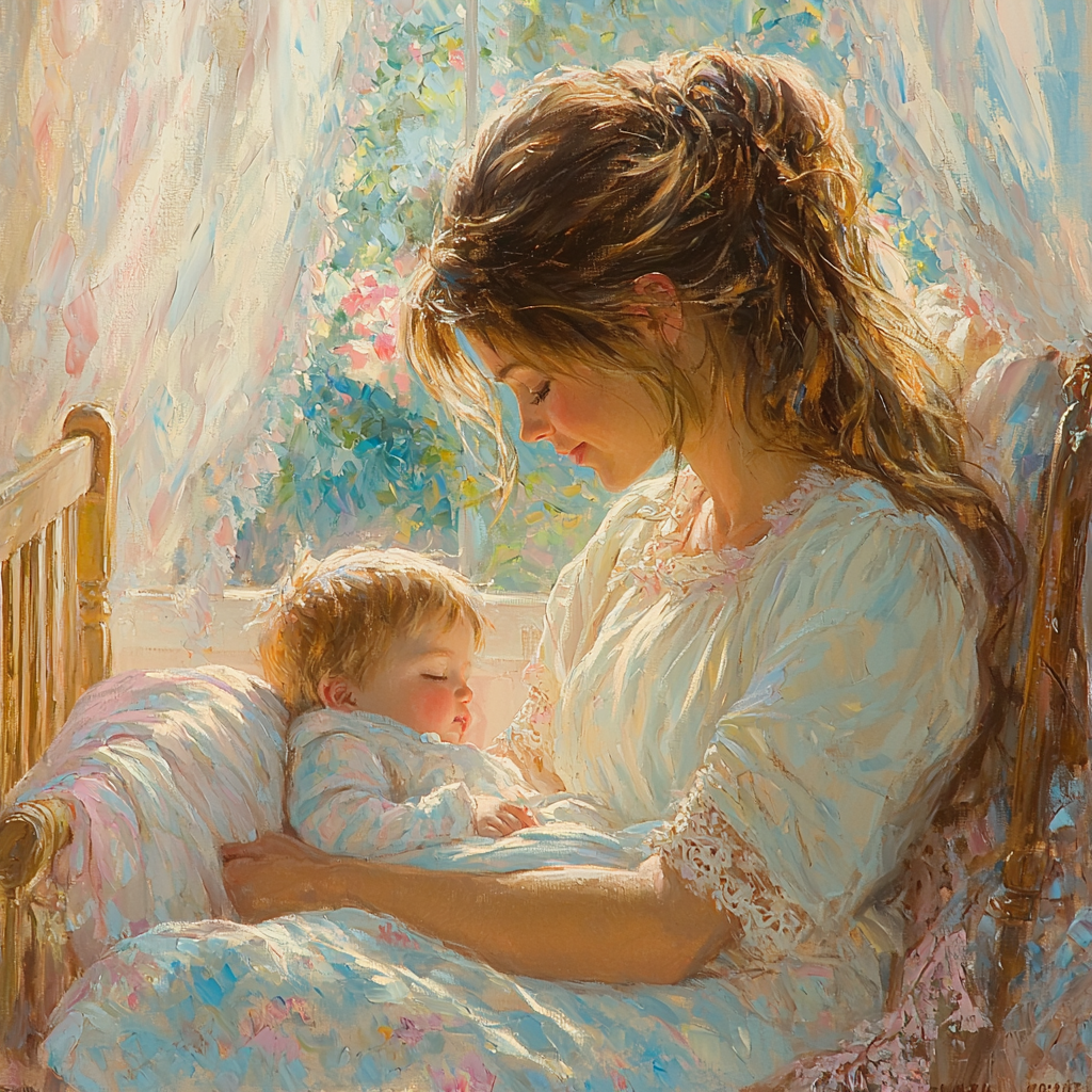 Eternal Bond Of Lullabies Paint By Numbers Kits