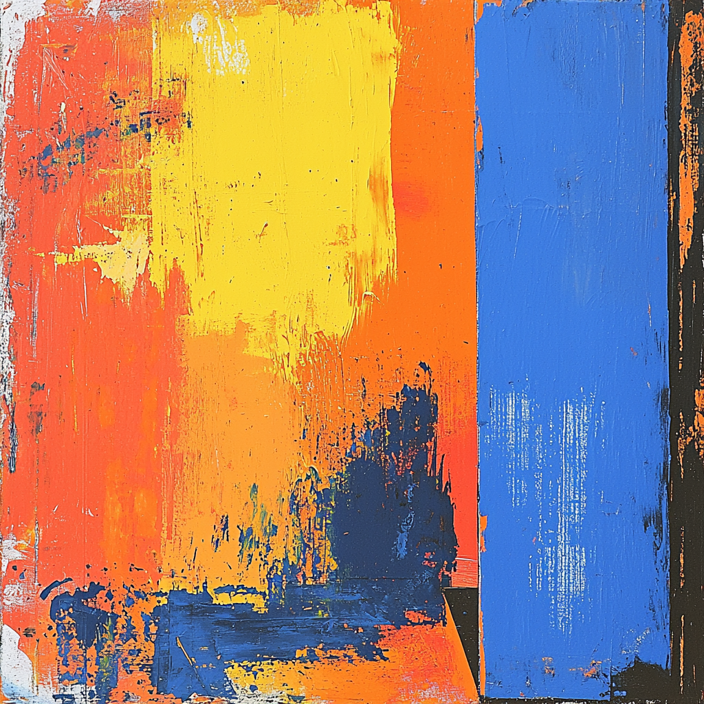 Jean-Michel Basquiat Inspired Chaotic Harmony Numbered Painting Kits