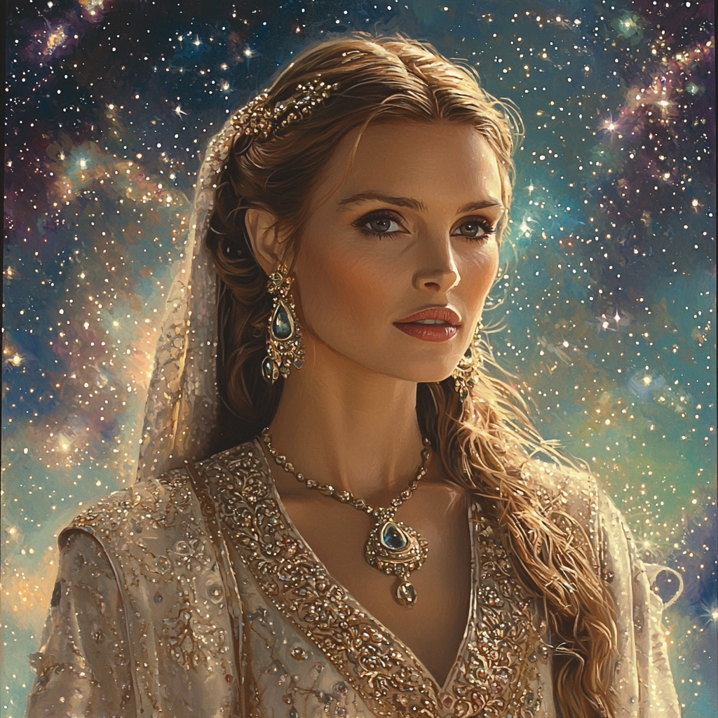 Natalie Portman: The Elegant Force Of Padmé Amidala Painting Number Kit
