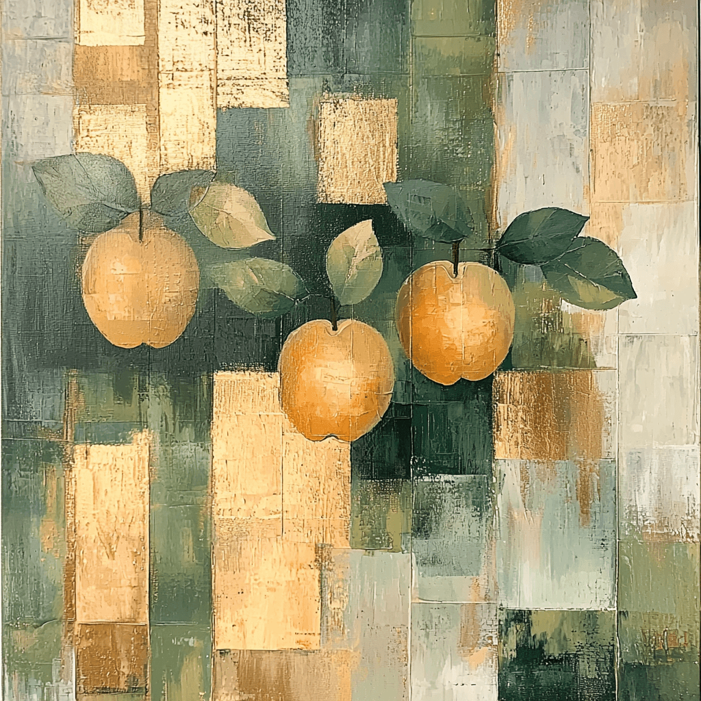 Paul Cézanne Inspired Golden Orchard Delight Paint By Numbers