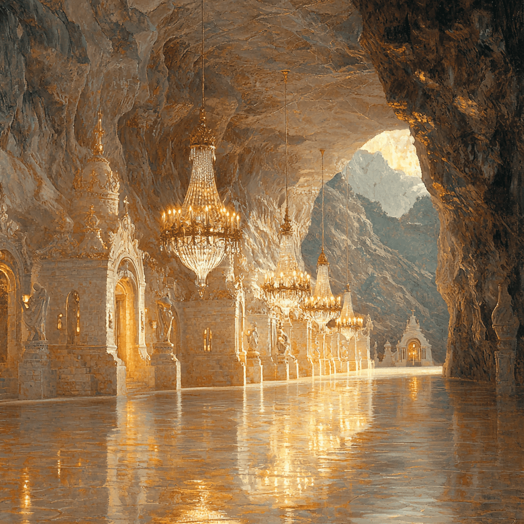 Wieliczka Salt Mine - Poland Paint By Number