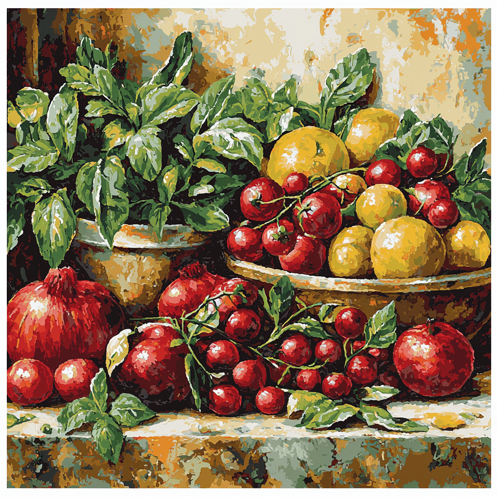 Morandi Inspired Joyful Abundance Painting Number Kit