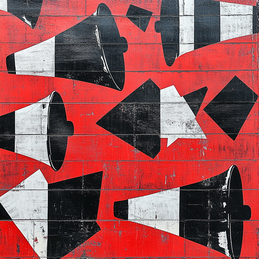 Banksy Inspired Silent Protest paint by number