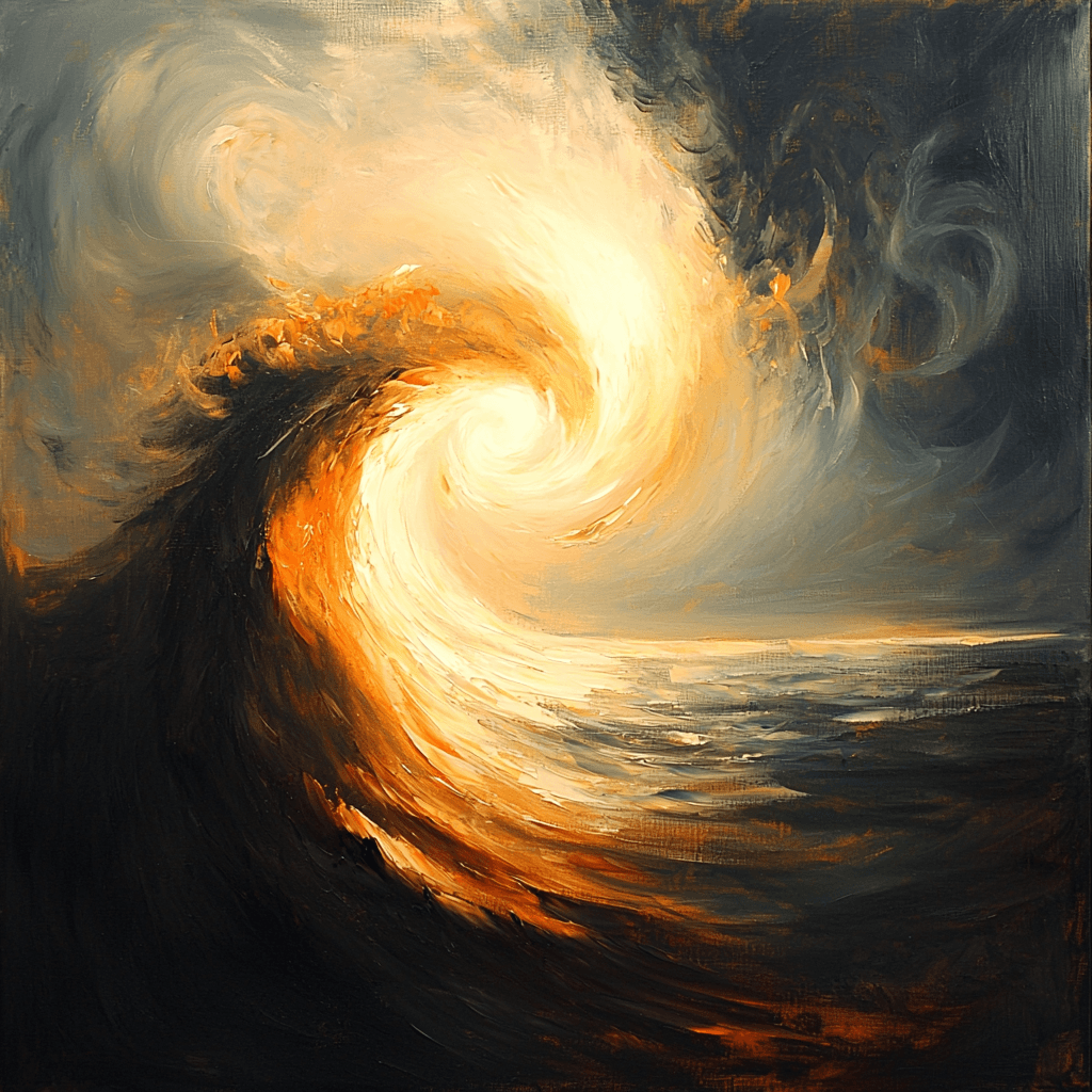 Caravaggio Inspired Luminescence Of The Soul Number Painting