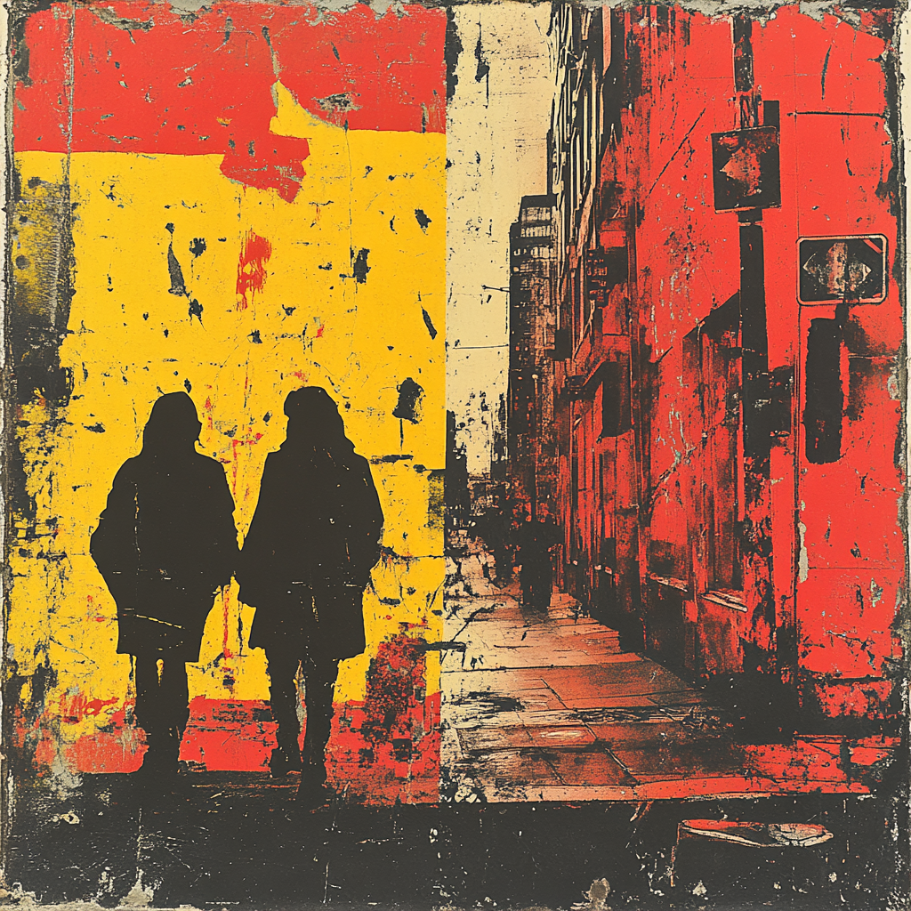 Banksy Inspired Street Protest Paint by numbers art