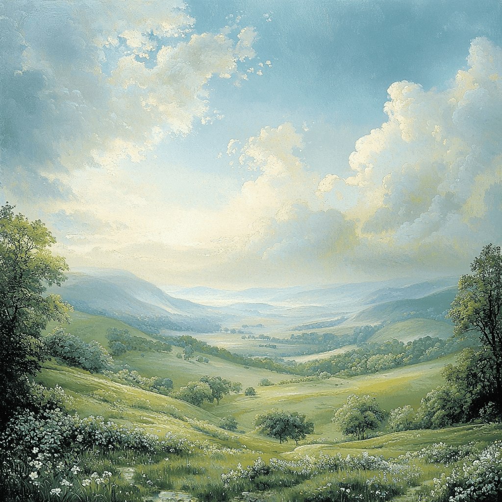 Caspar David Friedrich Inspired Ethereal Horizons Paint By Color
