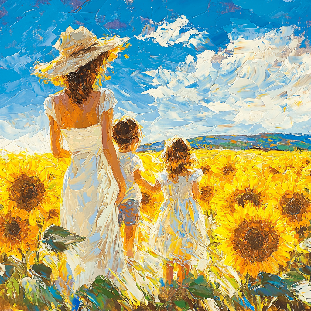 Fields Of Golden Joy Painting Number Kit