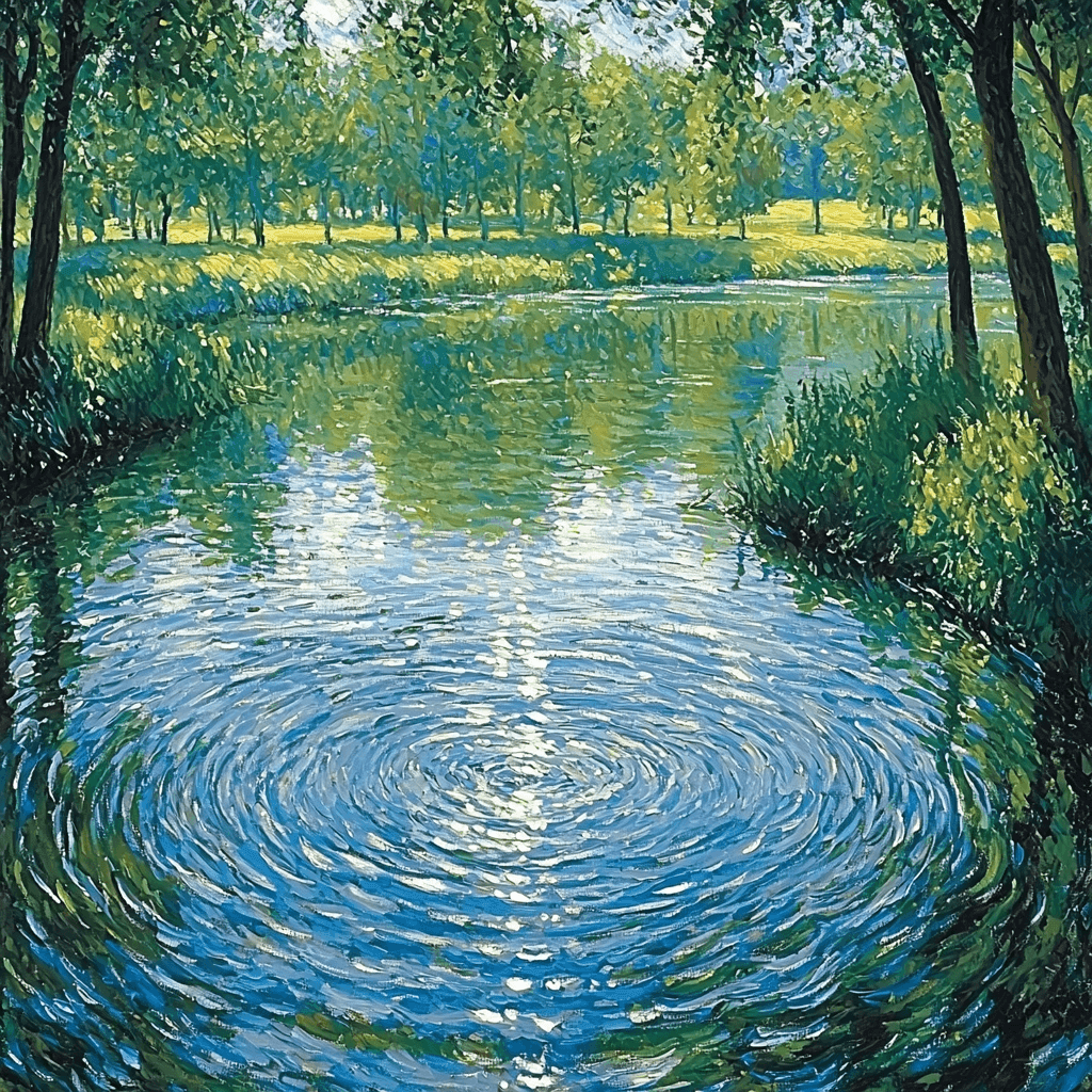 Claude Monet Inspired Radiant Reflections Paint By Numbers Kits