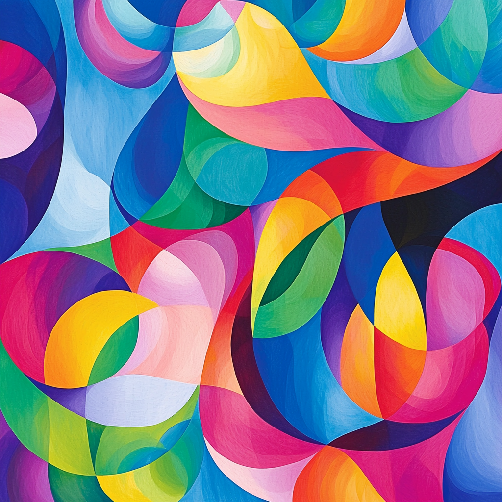 Paul Klee Inspired Fantasia Of Forms DIY Paint By Numbers