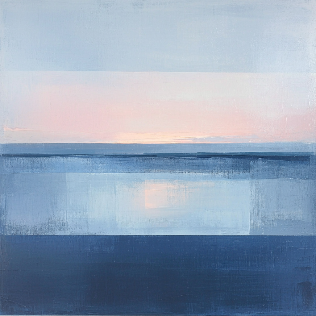 Mark Rothko Inspired Silent Horizon Numbered Painting Kits