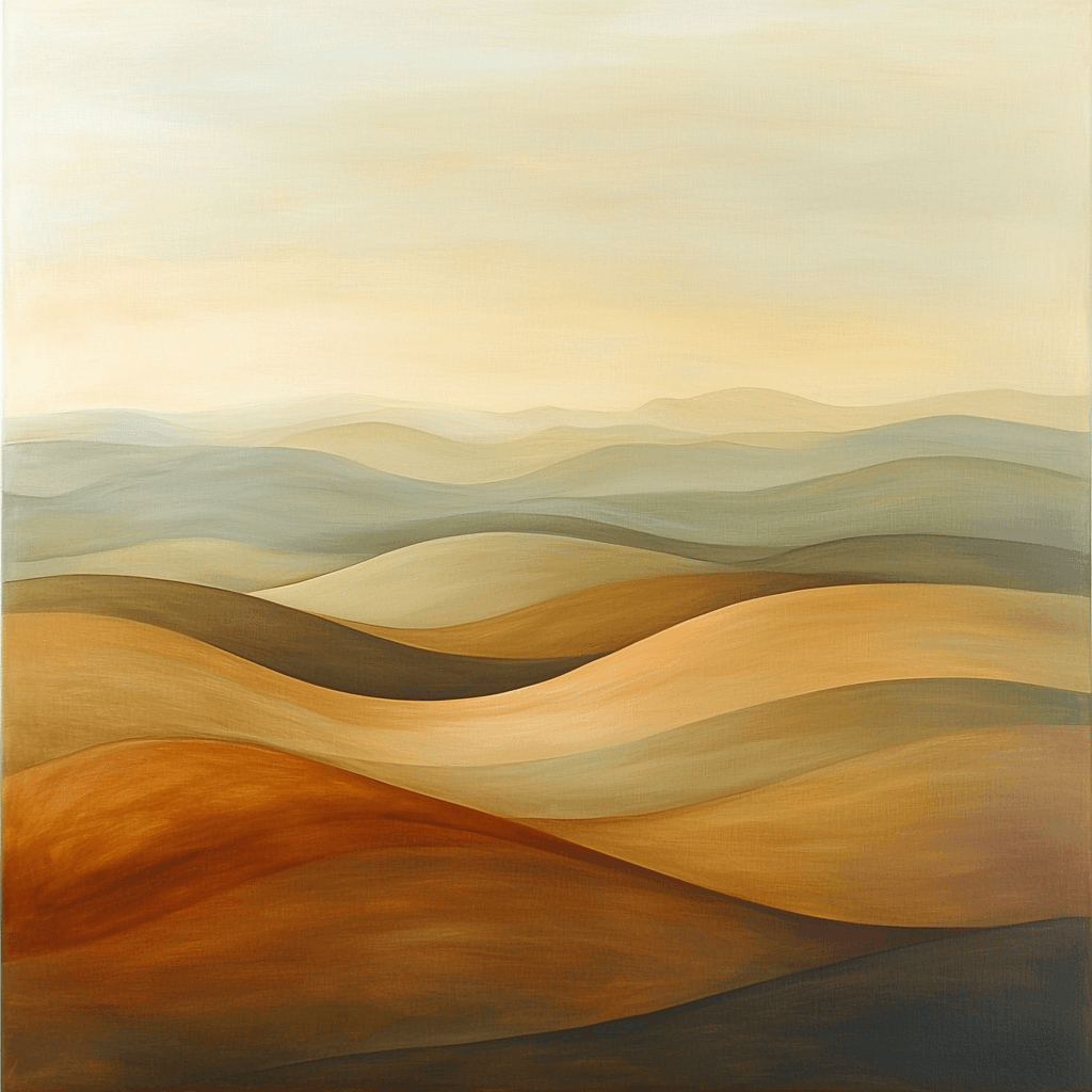 Edgar Degas Inspired Abstract Rhythms Of Nature Paint By Numbers Art