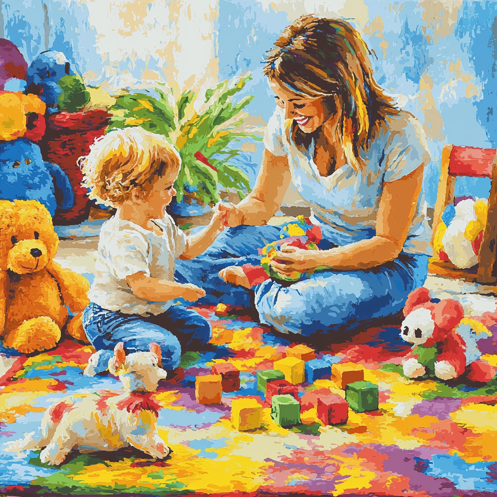 Playful Moments Numbered Painting Kits