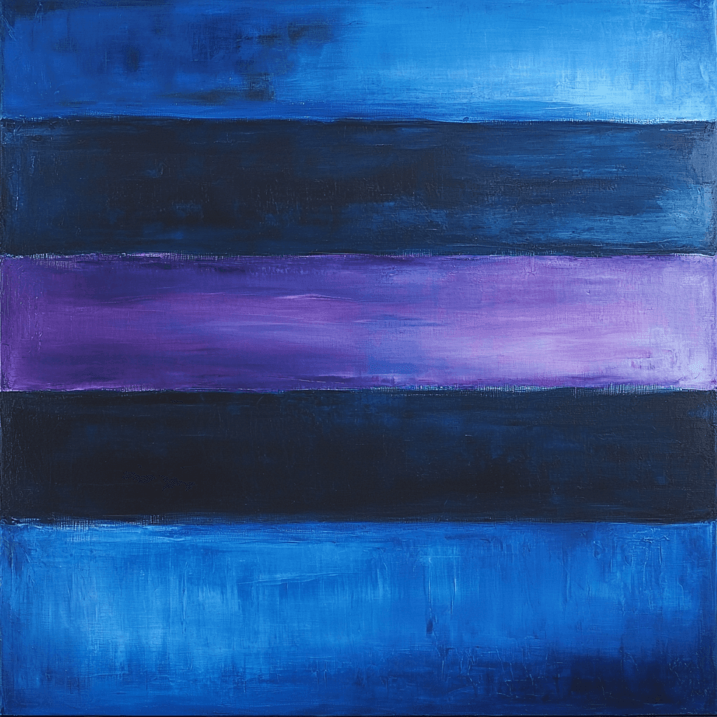 Mark Rothko Inspired Rothko's Cosmic Dreams Paint By Number