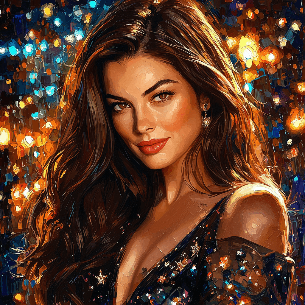 Anne Hathaway: The Enchanting Dreamer Of Hollywood Paint By Color