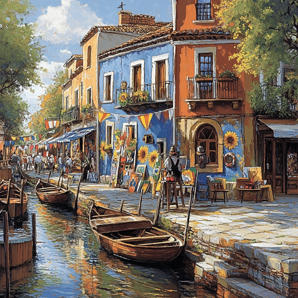 Caminito Color Walk La Boca Buenos Aires Argentina paint by color