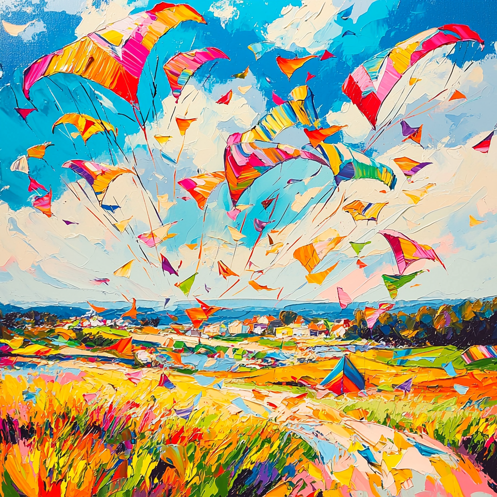 Flying High Together Painting By Numbers Kit