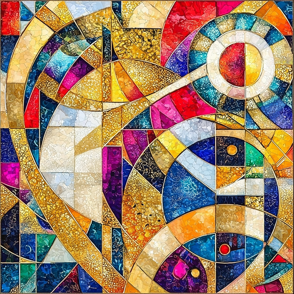 Gustav Klimt Inspired Intricate Kaleidoscope Dreams Paint By Numbers