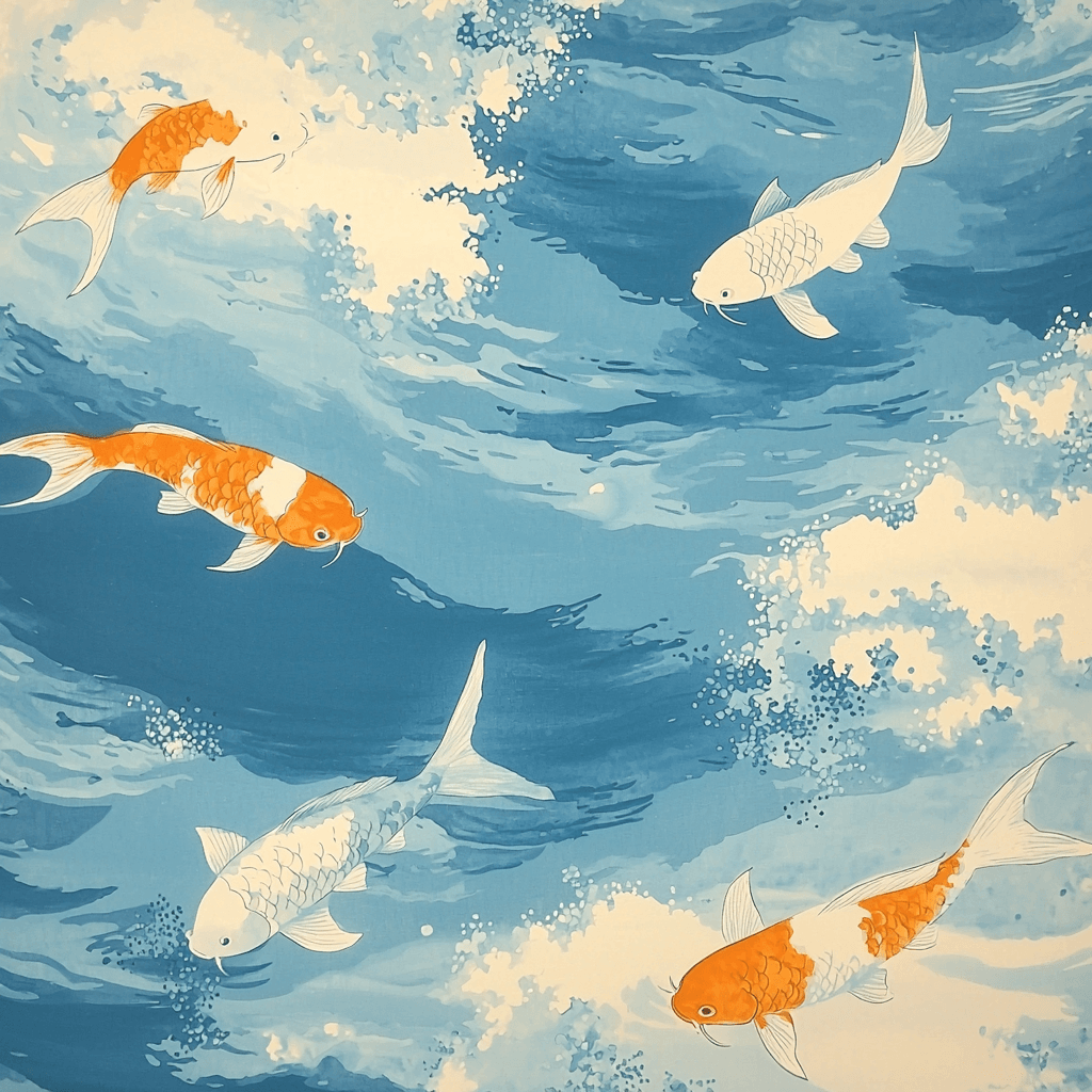 Hokusai Inspired Timeless Serenity DIY Paint By Numbers