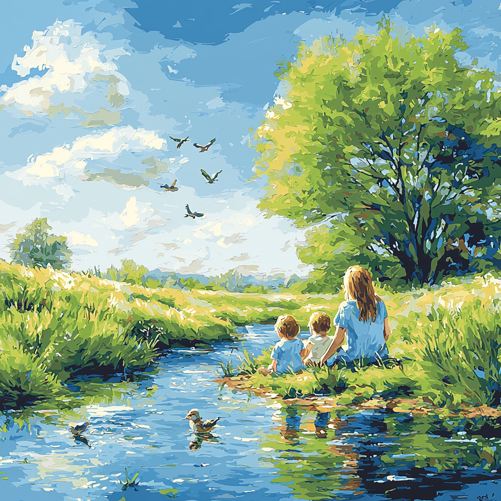 Mother's Serenade Paint By Numbers