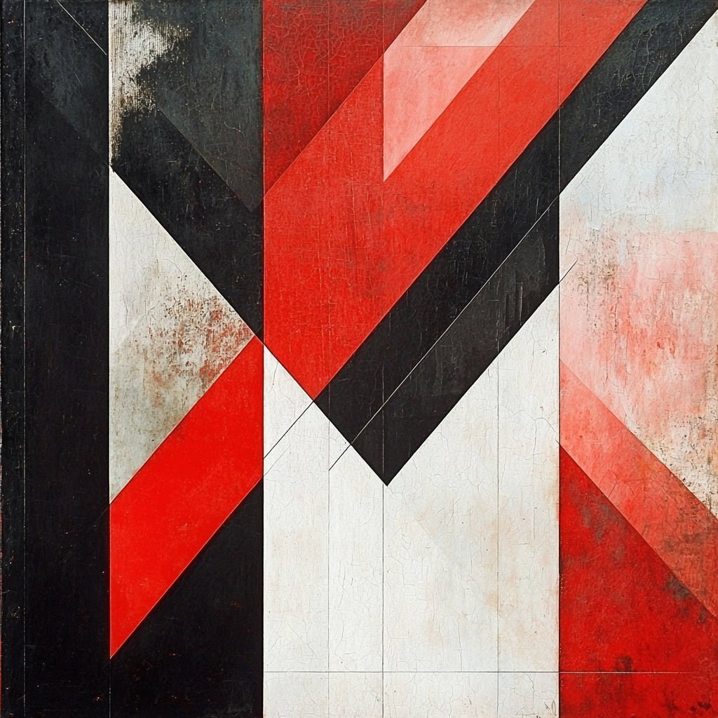 Kazimir Malevich Inspired Color Dynamics Paint By Numbers Kits