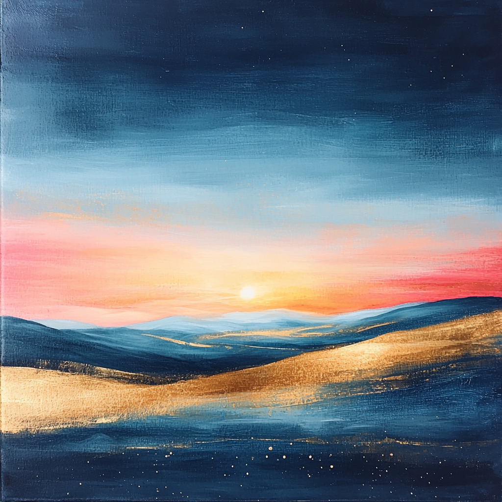 Caravaggio Inspired Mystical Dawn Painting Number Kit