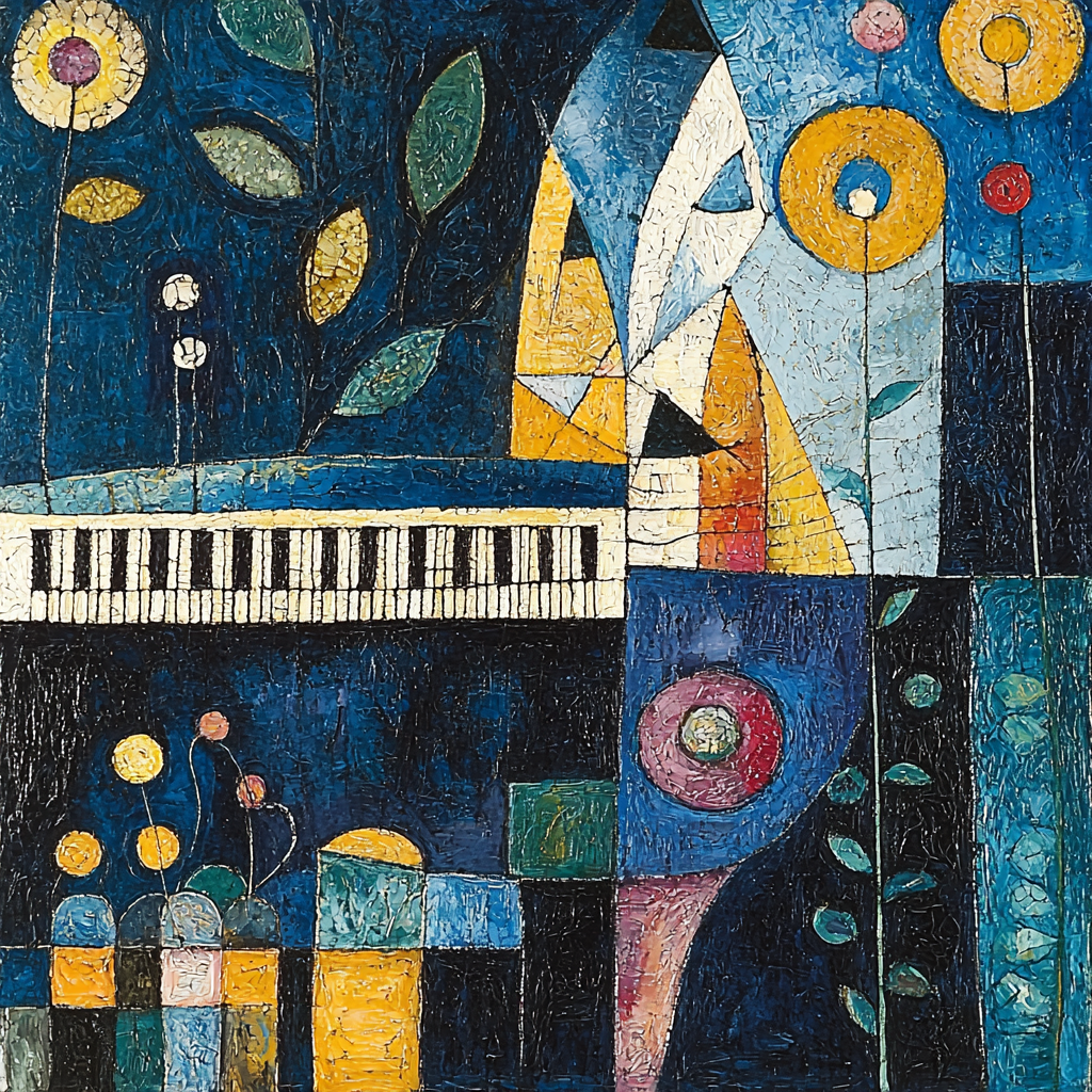 Paul Klee Inspired Symphony Of Colorscape DIY Paint By Numbers