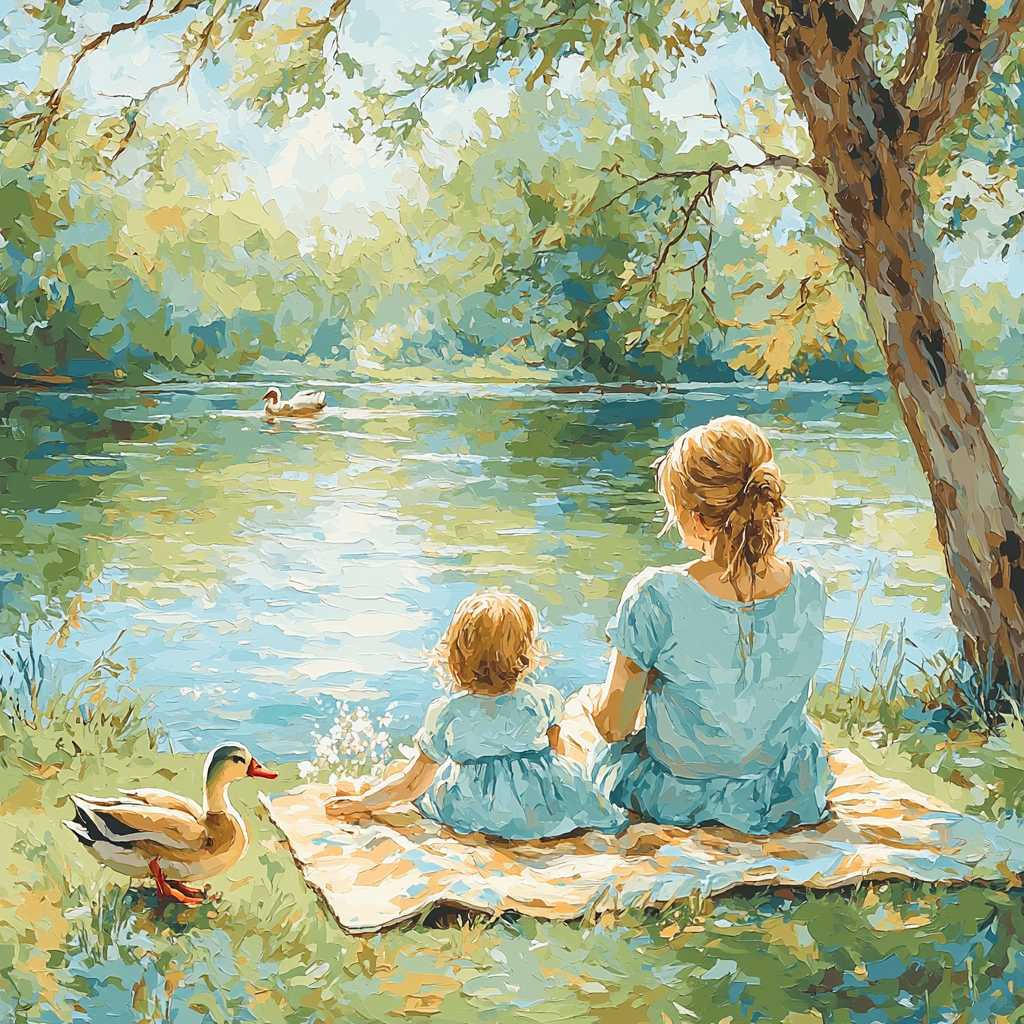 Picnic By The Lake Paint By Numbers Kits