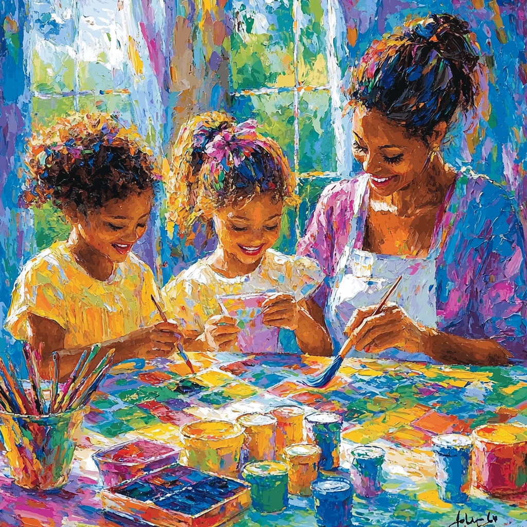 Little Hands, Big Dreams Painting Number Kit