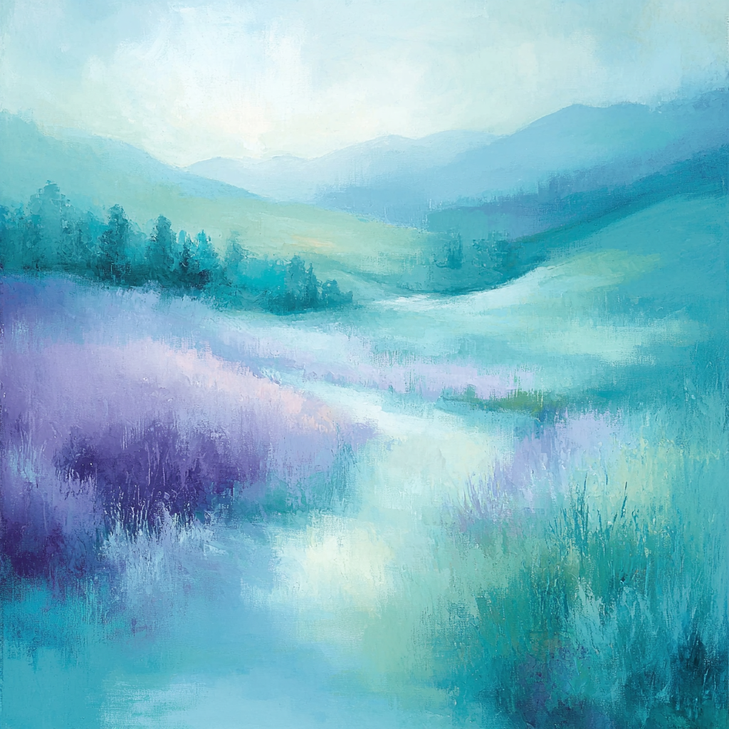 Paul Cézanne Inspired Dreamscape Illumination Painting By Numbers Kit