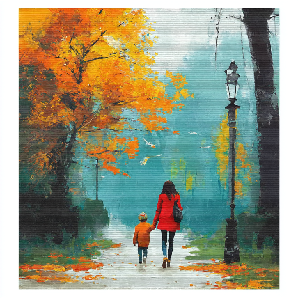 The Journey Of Motherhood DIY Paint By Numbers