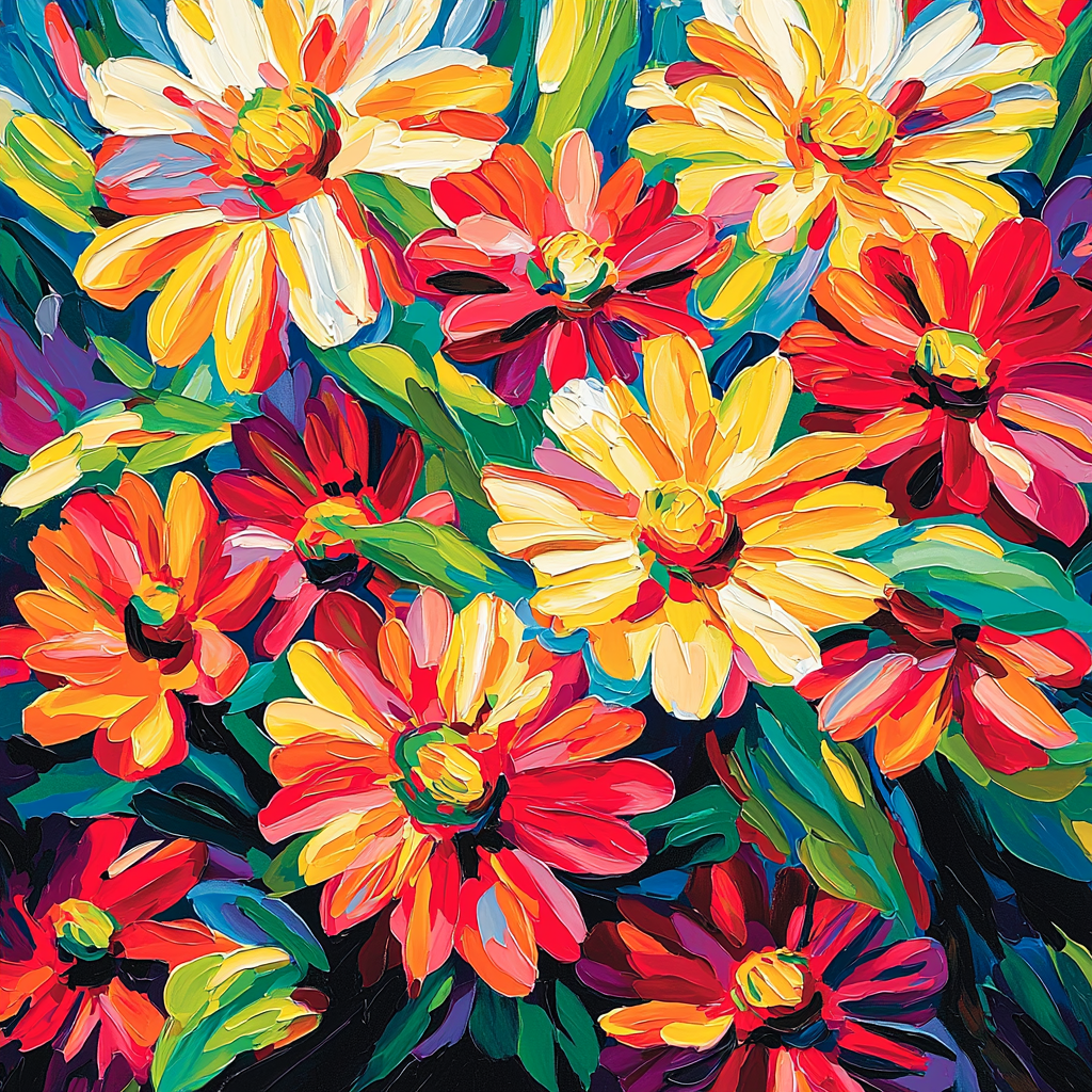 Henri Matisse Inspired Blooming Joy Painting Number Kit