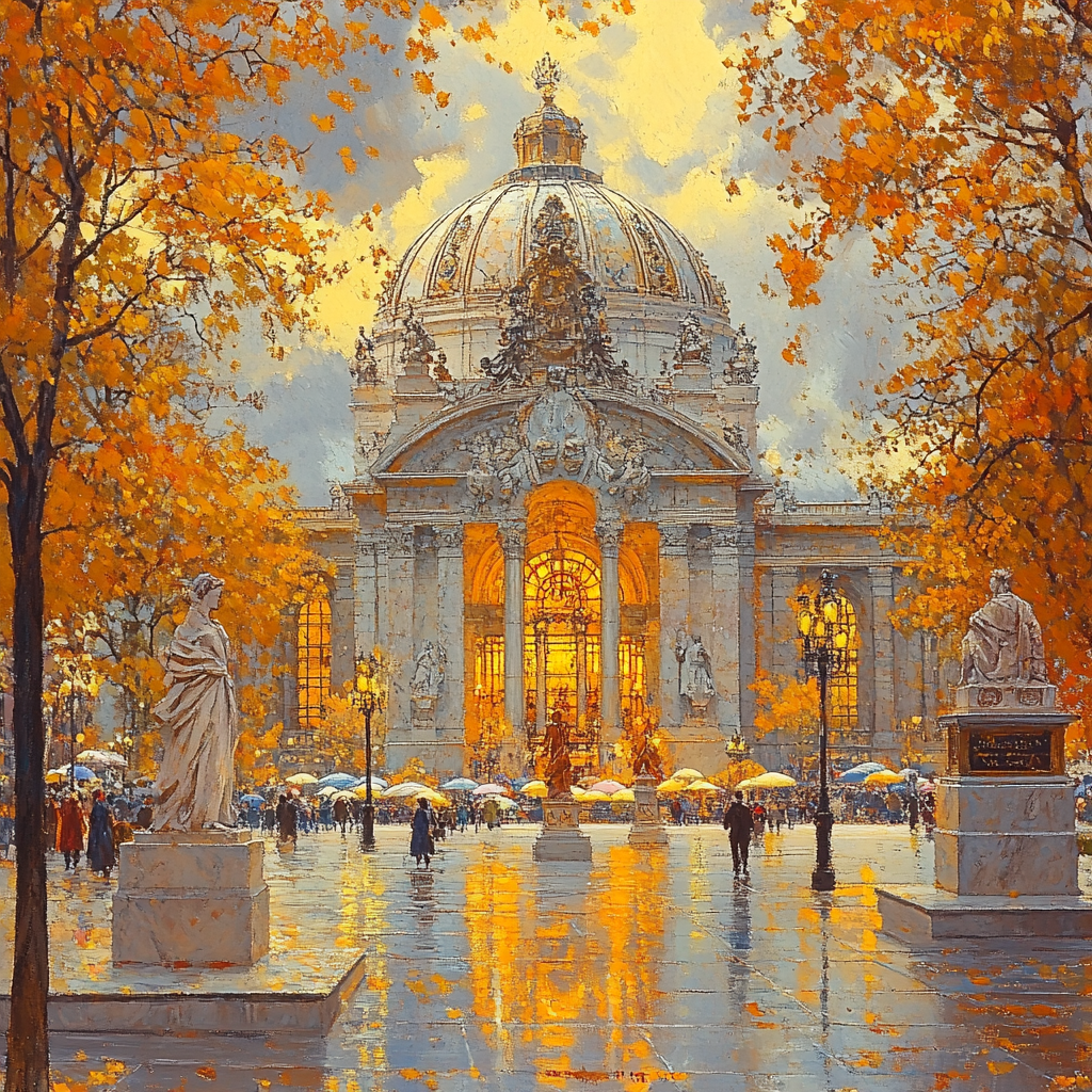 Palacio De Bellas Artes Facade Mexico City Mexico Paint by numbers kits