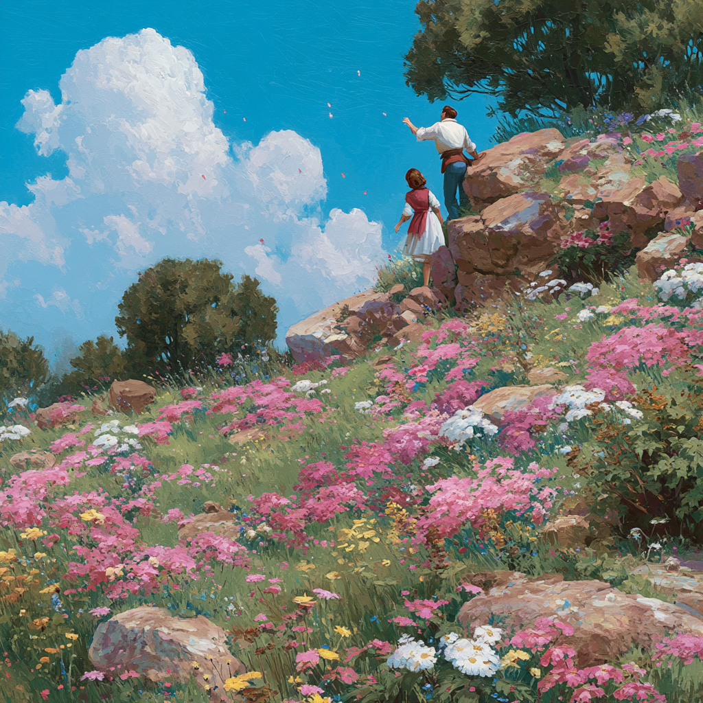 Springtime Bonding Number Painting