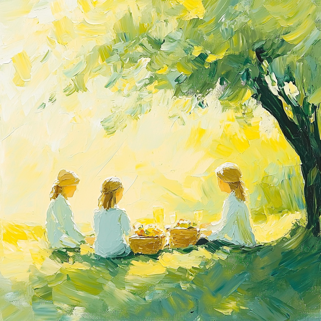 Under The Sunlight Painting Number Kit