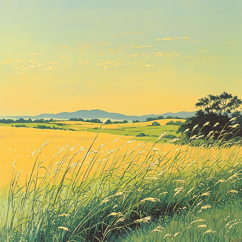 Utagawa Hiroshige Inspired Whispering Winds Of Edo Painting By Numbers Kit