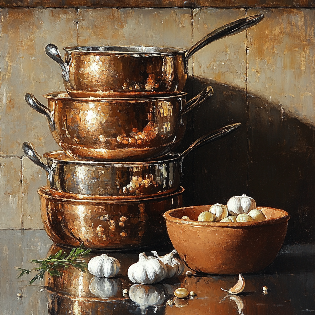 Diego Velázquez Inspired Copper And Ceramic Chorus Paint by numbers kits