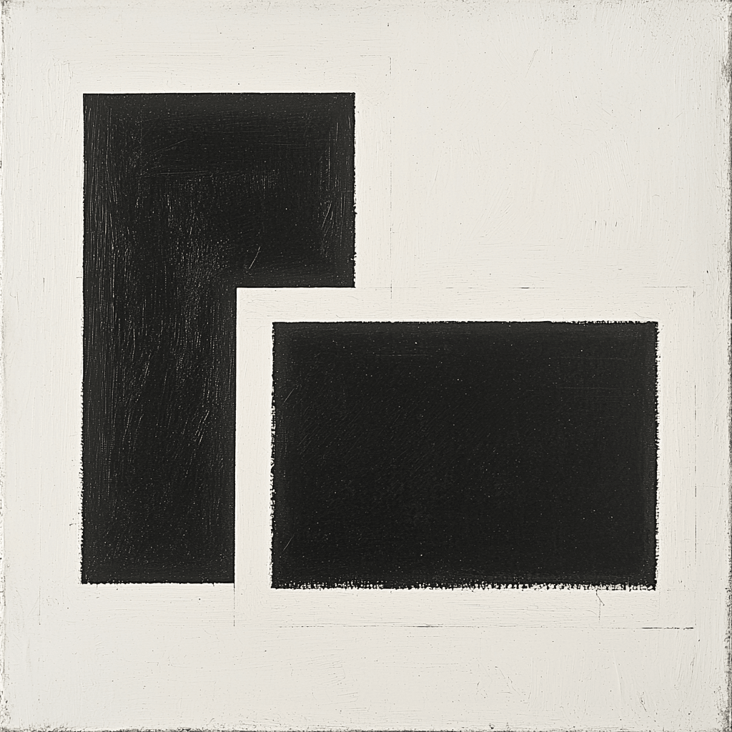 Kazimir Malevich Inspired Essence Of Form Paint By Color