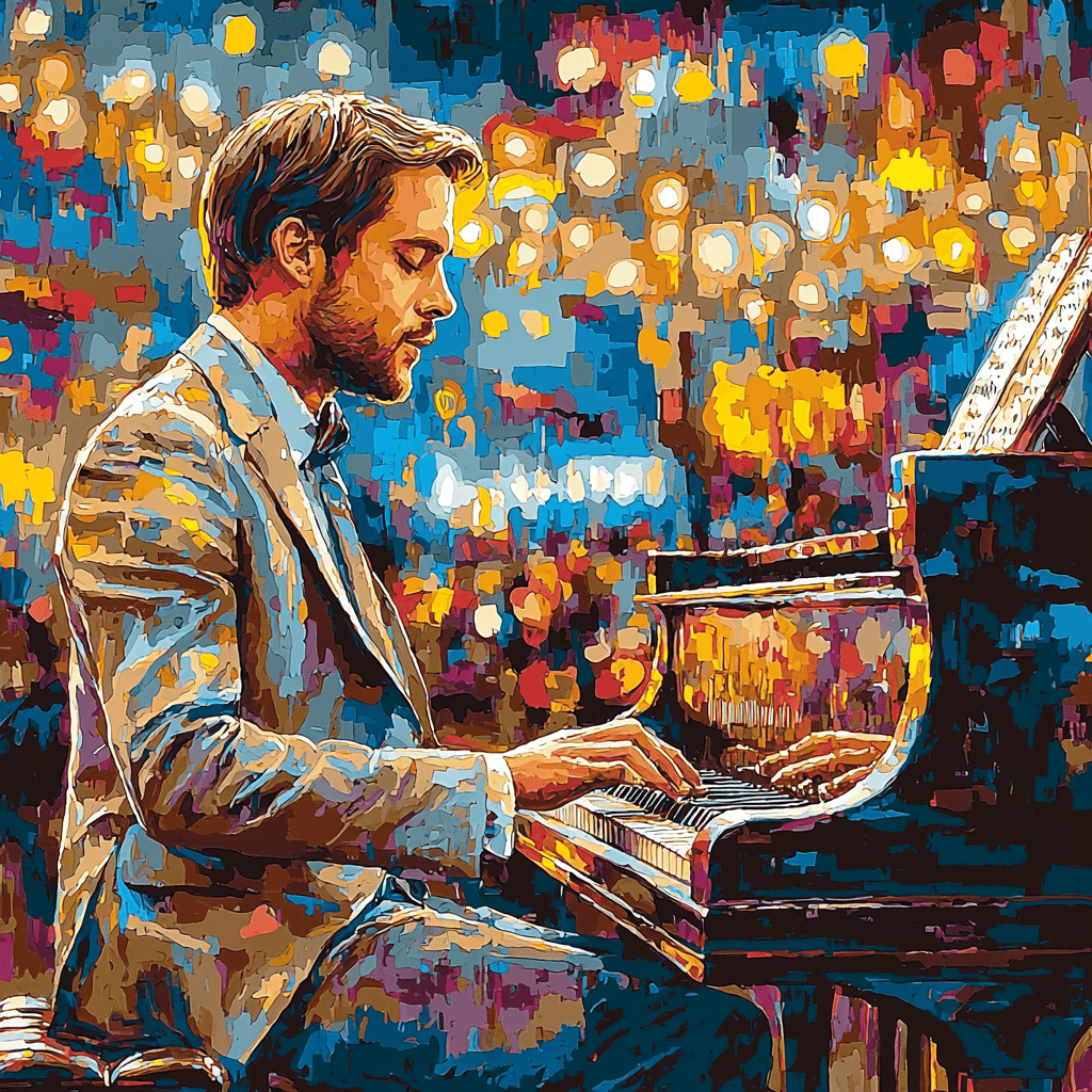 Ryan Gosling: The Charismatic Dreamer Of La La Land Paint By Number
