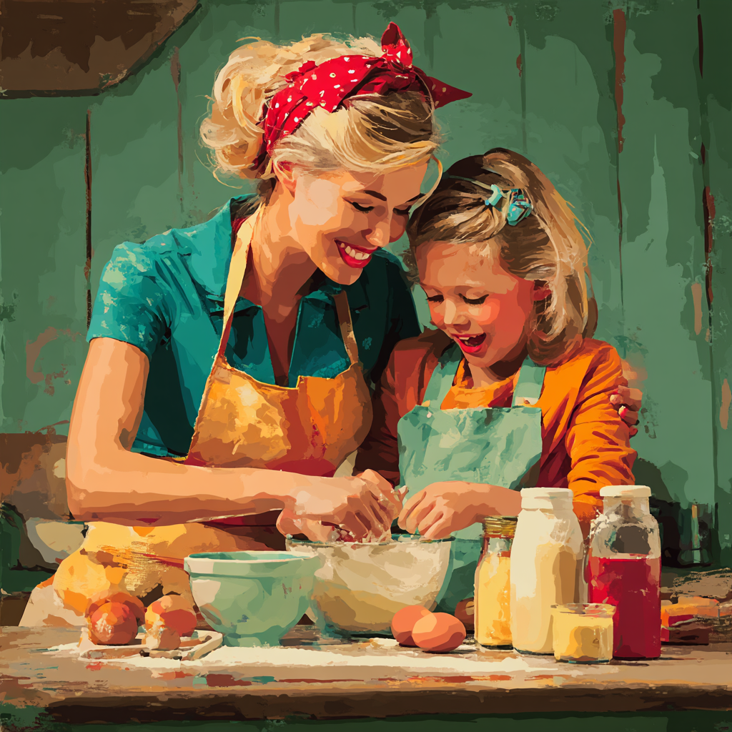 Whisking Up Memories Paint By Numbers Kits