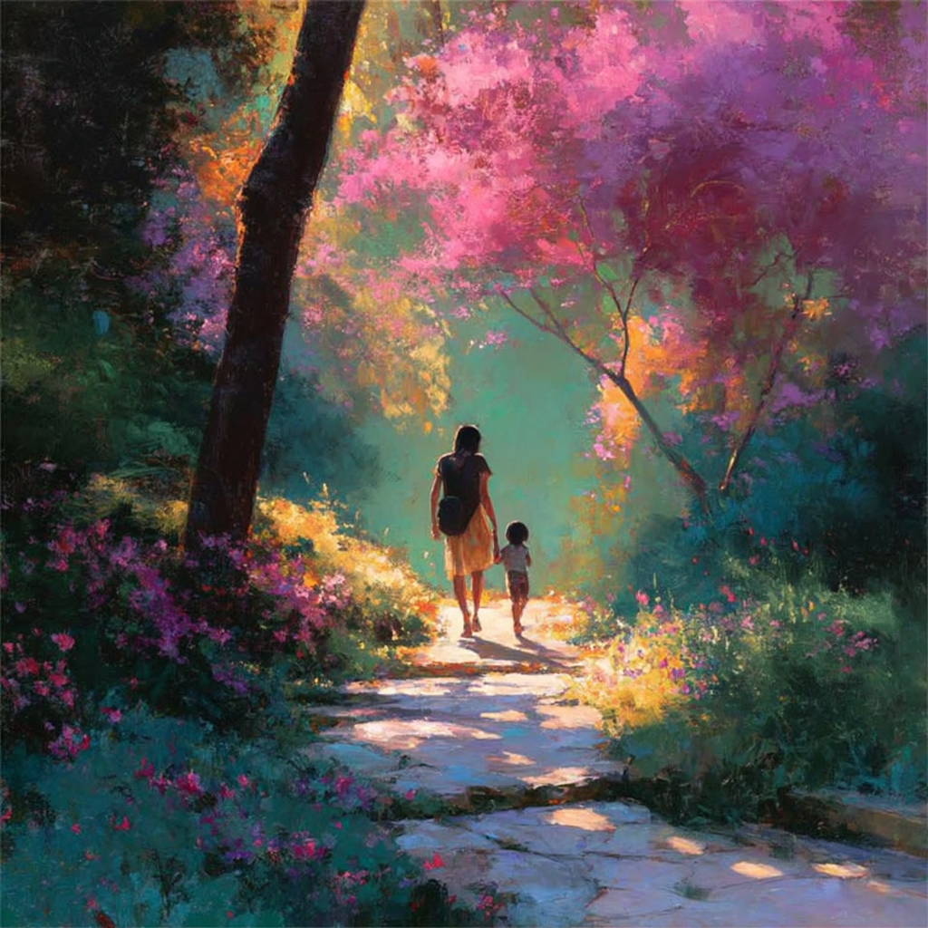 Eternal Garden Of Love Painting Number Kit