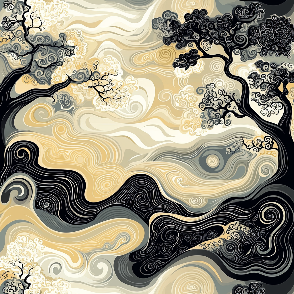 M.C. Escher Inspired Fractal Landscapes Paint By Numbers