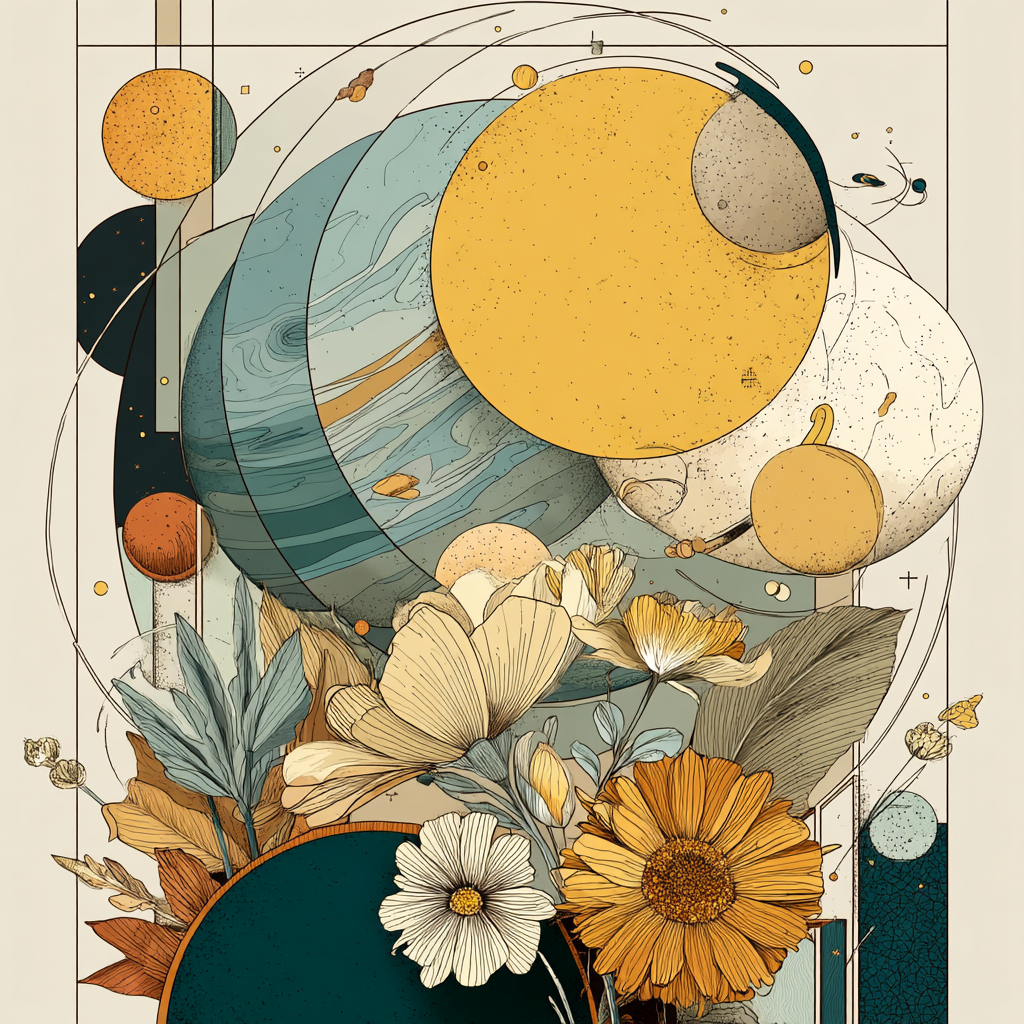 Michelangelo Inspired Michelangelo's Cosmic Creation Numbered Painting Kits