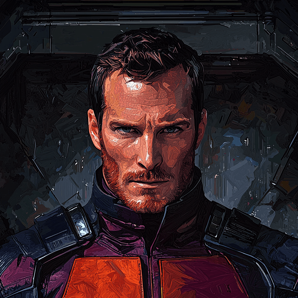 Michael Fassbender: The Intensity Of Versatility Paint By Numbers Art