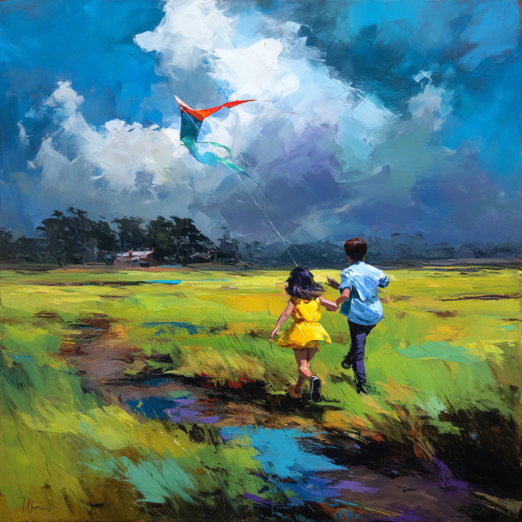 An Afternoon Of Play Number Painting