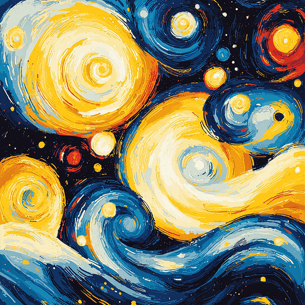 Jean-Michel Basquiat Inspired Cosmic Thoughts Paint By Numbers Kits
